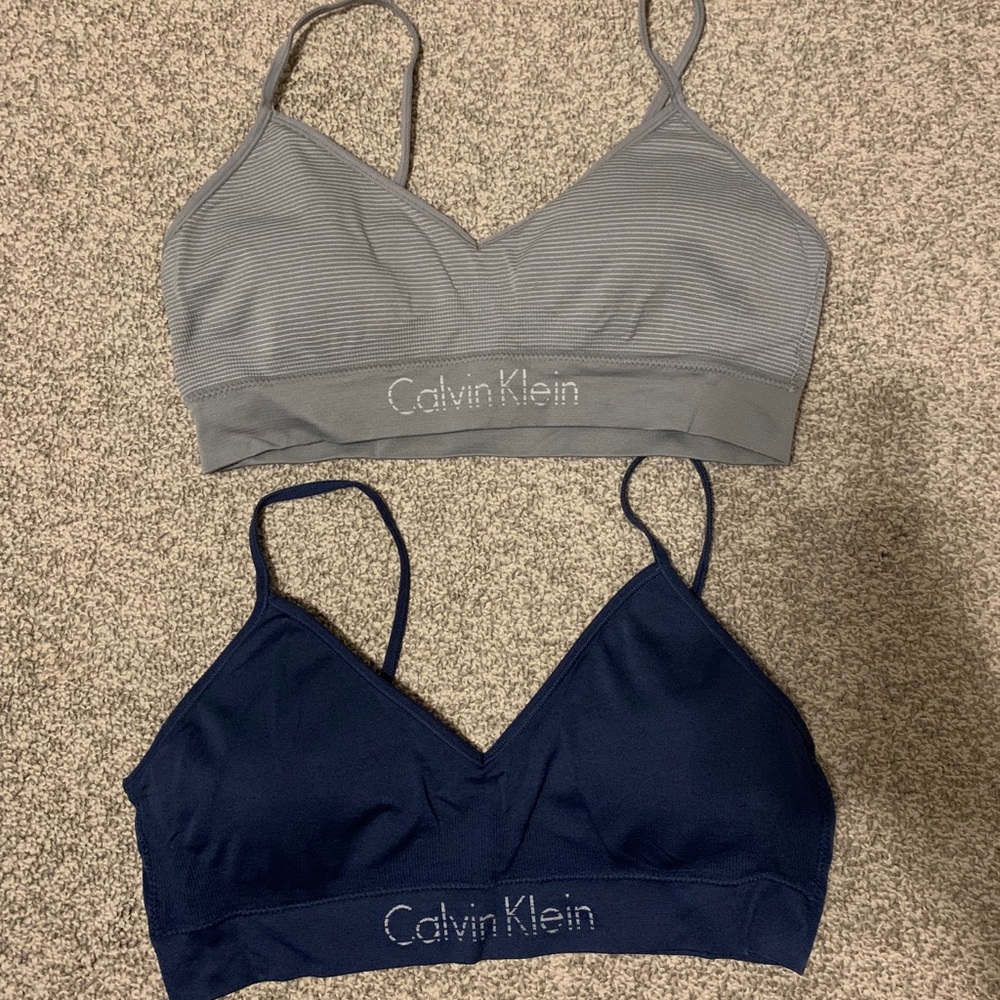 Calvin Klein sports bras